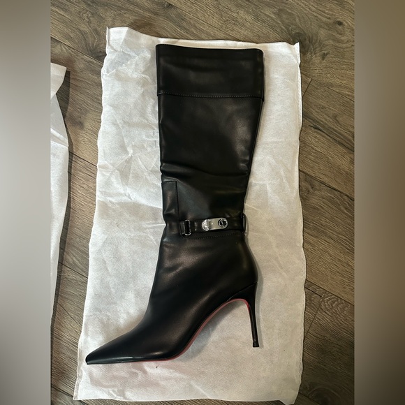 Christian Louboutin lock kate botta leather boots - Picture 10 of 10